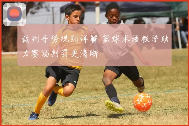 裁判手势规则详解 篮球术语教学助力赛场判罚更清晰